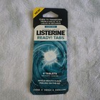 Lot Of 4 Listerine Ready Tabs -8 Chewable Tablets Per Pack Clean Mint Sugar Free