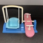 Vintage Fisher Price Loving Family Doll House Teeter Totter Swing 1993