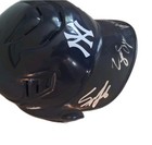 George Lombard Jr spencer Jones Signed Ny Yankees Full Size Helmet Psa dna Certd