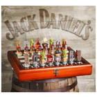 Jack Daniels Lynchburg Chess Set - Game Room - Old No  7 - Tennessee Whiskey