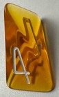  5  Dice Lab Dice D4 Skew Die - Amber Yellow New Fair Odds