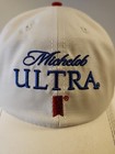 Michelob Ultra Beer Hat White Embroidery Logo Baseball  Unisex Strapback Cap 