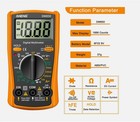 Lcd Digital Multimeter Voltmeter Ammeter Ohmmeter Volt Ac Dc Tester Lead Meter