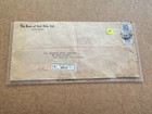 Hong Kong 1950 Reg Cover To Us  309   kgvi 30c Pair               Seal X3  intact  rare