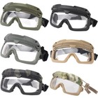 Tactical Anti Fog Safety Protection 2 Modes Goggles Glasses For Airsoft Military