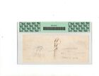 1848  Mohawk Valley Bank Check  New York Signed By Francis E  Spinner