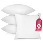 Throw Pillows Insert Cushion Pack Of 4 Ultra Soft Bed   Couch Sofa Decor Pillows