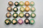  Vtg Lot Of 20 Jp Coats Cord Mercerized Crochet Cotton Tatting  60-75yds Ea