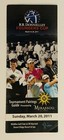 2011 Lpga Rr Donnelley Founders Cup Autographed Flag     Wow  