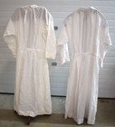 Pair Of Used White Albs By Abbey Brand  Size Large  cu1277  Vestment Co 