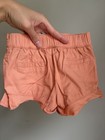 Janie And Jack Ruffle Shorts 3-6 Mo Coral