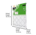 Pack Of 3 Standard Pleated Furnace Air Filter Fpr 5 Merv 16 X 20 X 1 In