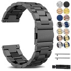 14 16 18 20 22 24mm Quick Release Stainless Steel Link Bracelet Watch Band Strap