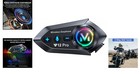 Advanced Motorcycle Helmet Bluetooth Intercom - Reliable Connection  Loud Sound