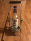 Vtg 1970   s Seagrams Vo Whisky Bottle Pouring Server Swing 1 75 Liter Holder Euc