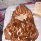 Red Wavy Doll Wig Single Unit For Doll Making Or Repair