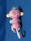 Wowwee Fingerlings Baby Monkey Pink-turquoise Interactive Baby Collectible Pet