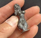 2  Brass Hot Big Boob Girl Statue Art Beauty Model Figurine Artwork Collection