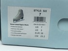 Women s American Athletic Shoe Tricot Lined Figure Ice Skates Size 7 White