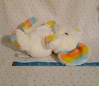 Vintage Russ Cheddar White Rainbow Ears Mouse Stuffed Animal Plush Toy 8 