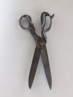 Huge Vtg 14  Heavy Duty Scissors Tailor Sail Maker Leather  Large Shears 2 6 Lbs