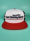 Vans Disney World Trucker Baseball Hat Cap Snap Back 50th Anniv Disneyland New