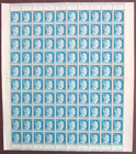 Deutsches 3rd Reich German Hitler 8 Full Sheet Stamps Hitler Head 20pf
