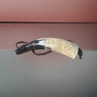 Vintage Style Faux Scrimshaw Sperm Whale Tooth Replica 12  Long Maritime Art