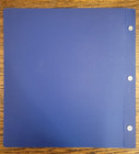 Supersafe Mint Sheet File 24 Sheet Capacity     Blue     Archival Safe Stamp Storage