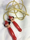 Walt Disney Production Arco Mickey Mouse Jump Rope 72  Rope 5  Handles Vintage