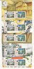 Singapore Souvenir Sheets Ten Scott 715a-j  Serially Matched Numbered  Mnh