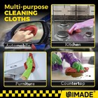 Shop Towels  100 Pack Commercial Grade Work Rags Microfiber Towels 100pk  Red