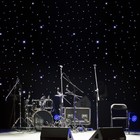 Dmx512 Led Star Stage Backdrop Led Star Curtain Background Starry Sky Background