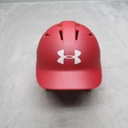 Under Armour Baseball Helmet Red Sm Medium 6 1 2 - 7 1 2 Vented Nocsae Certified