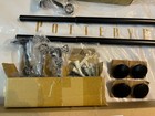 2 Nib Pottery Barn Kids Metal Curtain Rod 44-88  Antique Bronze Black W  Finials