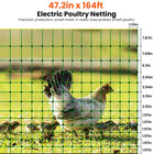 Electric Poultry Netting  47 2  H X 164 l Electric Chicken Fence For Chickens  D