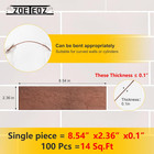 17 Pcs Vintage Red Faux Brick Dimensional 3d Wall Panels  2 38 Sq ft  For Indoor