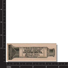 Wood Rubber Stamp  White Paint Tube  Art  Painting watercolor brush artist media
