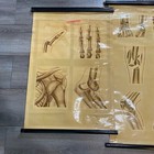 Rare Vintage Human Anatomy Body Wall Chart Poster Medical St Johns Ambulance