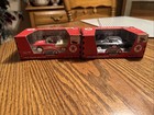 Original Boxes Texaco 1955 Chevy Bel Air And 1956 Ford Thunderbird 2 Car Set