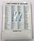 Model Railroad Walthers Ho Reference Book Catalog Train 1989