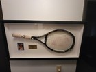Nicole Vaidisova Game Used Signed Wimbledon 2005 Tennis Wta Racquet Framed Yonex