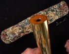 Vintage Brass Kaleidoscope 11    With Tapestry Cover