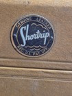 Vintage Short Trip Genuine Leather Train Vanity Cosmetic Travel Case Key Bottles