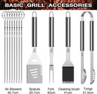 Bbq Grill Accessories Bbq Tools Set  Aisitin 35 Pcs Bbq Grilling Accessories