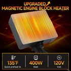 Magnetic Engine Block Heater 120v 400w 1160 1160x For Tractors Or Other Equipmen
