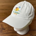 Bnp Paribas Open Hat White American Needle Embroidered Strapback Tennis Cap