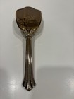 Vintage Vanity Hair Brush Floral Design Gold Tone Removable Brush Bristles