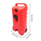 Marine Fuel Tank For Outboard Engine Boats Portable Tank With Fuel Gun 75l