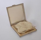 Vintage Original Art Deco Ladies Metal Powder Box